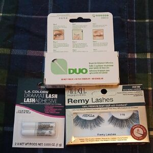 🚨5/$20🚨Ardell Remy Lashes with Duo Adhesive